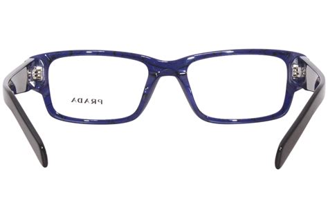 prada pr 07zv on face|Prada PR 07ZV Rectangle Eyeglasses .